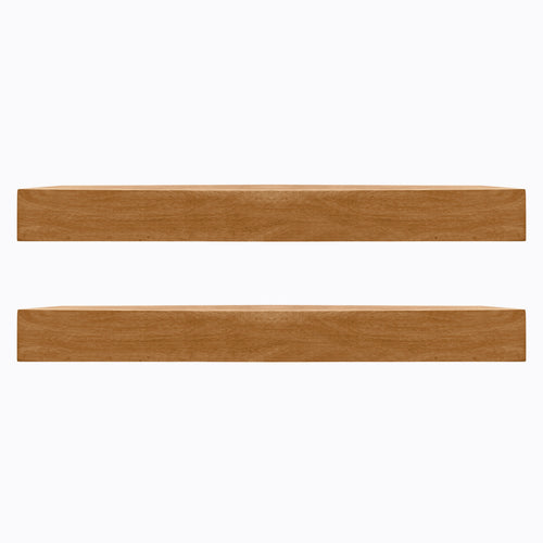 Farmhouse Aged Oak Floating Shelves (2Pack)