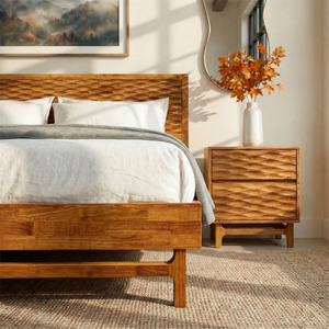 Elara Solid Wood Bed Frame - product view
