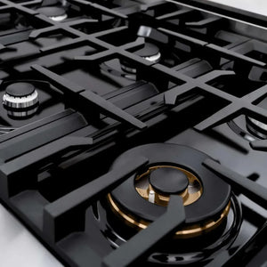 ZLINE 48' Select Dual Fuel Range Gas Cooktop Electric Convection Oven Stainless Steel HDR48 - front view