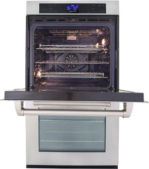 Kucht 30' Double Convection Electric Wall Oven KWO620 - side view