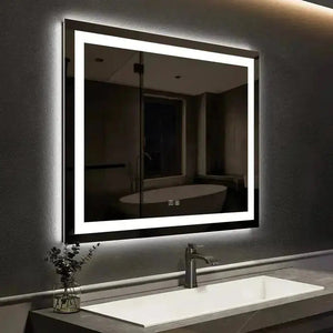 HAUSVITA 36x24" Center Glow LED Bathroom Vanity Mirror