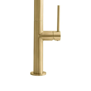 ZLINE Voltaire Kitchen Faucet, Champagne Bronze, VLT-KF-CB - side view