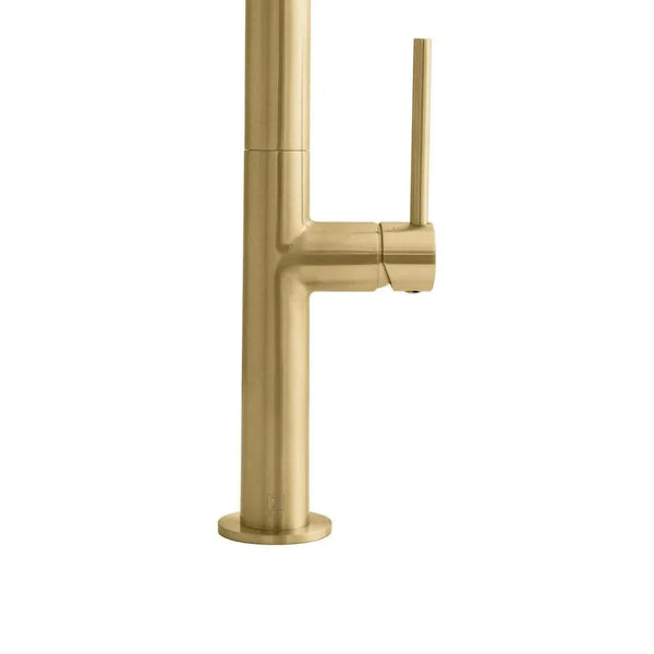 ZLINE Voltaire Kitchen Faucet, Champagne Bronze, VLT-KF-CB - side view