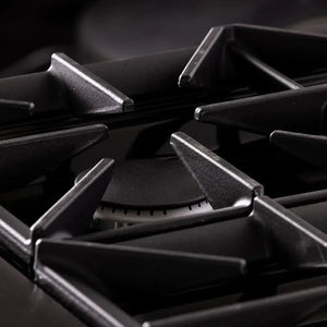 Kucht KX Series 36' Freestanding Dual Fuel Range KXP36-GL - detail view