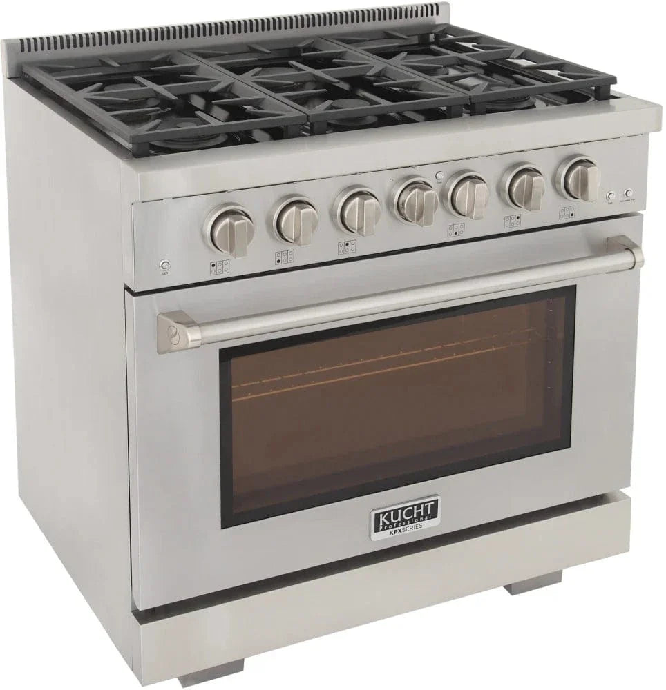 Kucht 36' Freestanding Professional Gas Range KFX3600X-S
