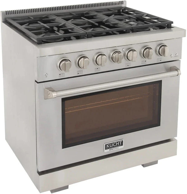 Kucht 36' Freestanding Professional Gas Range KFX3600X-S