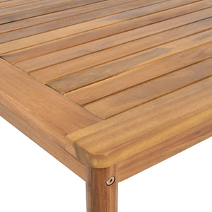 Outdoor 5-Piece Acacia Wood and Rope Patio Sofa Set - view 16