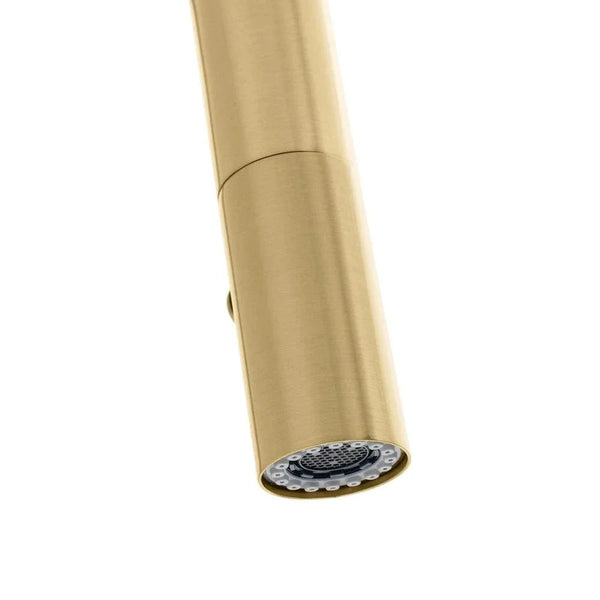 ZLINE Voltaire Kitchen Faucet, Champagne Bronze, VLT-KF-CB - detail view