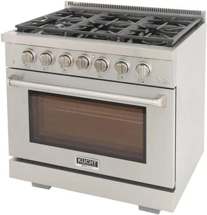 Kucht 36' Freestanding Professional Gas Range KFX3600X-S - lifestyle photo