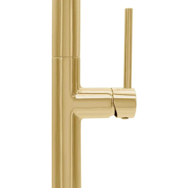 ZLINE Voltaire Kitchen Faucet, Polished Gold, VLT-KF-PG