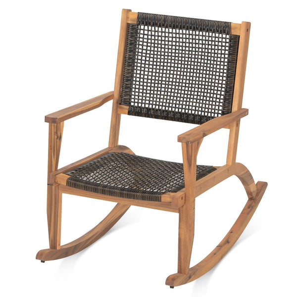Go 2 Pieces Patio Rocking Chair Set - alternate view