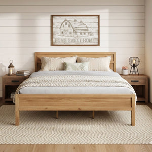 Maddox - Panel Bed - front view