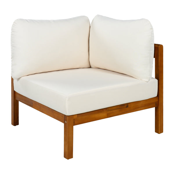U_Style Acacia Solid Wood Patio Furniture Set - alternate view