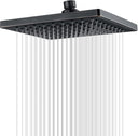 8 Inch Square Rainfall Shower Head with Angle Adjustable