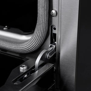 ZLINE 30'Paramount Dual Fuel Range Black Stainless Steel, Brass Burners SDRB-BR-30 - close-up