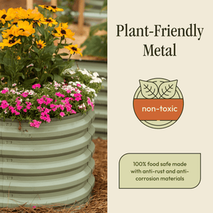 Gro-Rite 'No Tools Needed' Premium Metal Raised Garden Bed Kit - alternate view