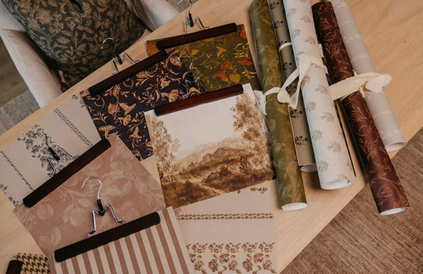 Mulberry Court Wallpaper by Safari Natalia x Taddy Mikelaites