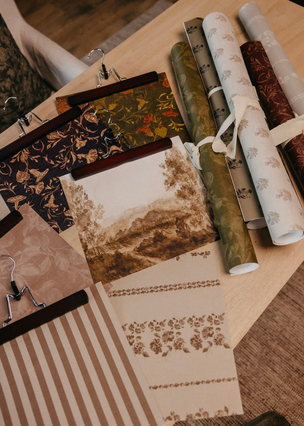 Somerset Fields Wallpaper by Safari Natalia x Taddy Mikelaites