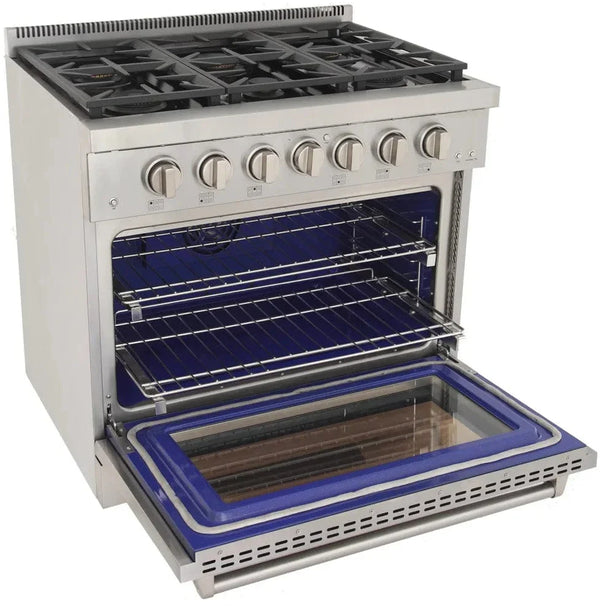 Kucht 36' Freestanding Professional Gas Range KFX3600X-S - product view