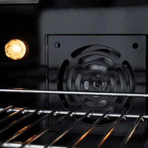 ZLINE 30' Select Dual Fuel Range Gas Cooktop Electric Convection Oven DuraSnow® Stainless Steel Brass Burners HDRS-BR-30 - in use