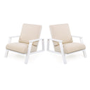 Outdoor Patio Lounge Chair Set of 2 - side view