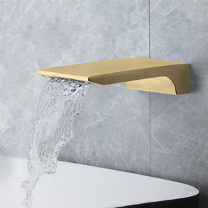 12-inch Or 16-inch Or 6'' Wall-Mount Brushed Gold 3-Way Thermostatic Shower Valve System: Versatile Functionality and Stunning Design - view 12