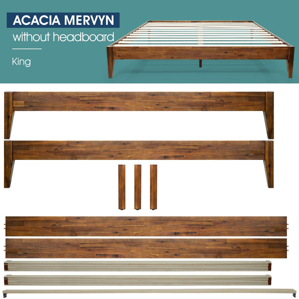 Mervyn Solid Wood Bed Frame - in use