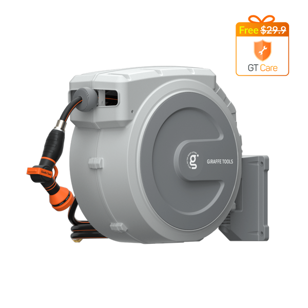 Retractable Garden Hose Reel 62ft-155ft