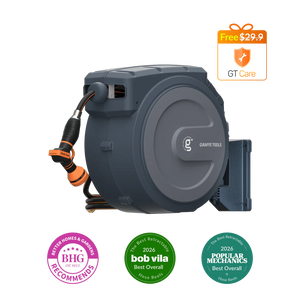 Retractable Garden Hose Reel-1/2in-130ft