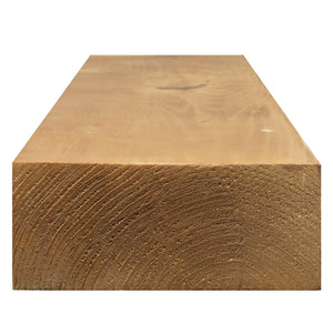 Modern Smooth Solid Timber Fireplace Mantel - dimensions