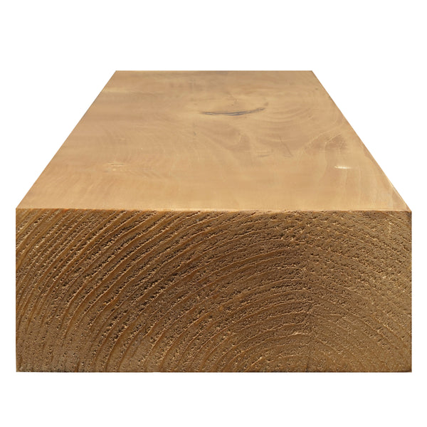 Modern Smooth Solid Timber Fireplace Mantel - dimensions