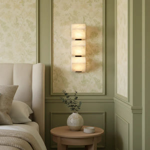 Alabaster Staircase Wall Lamp