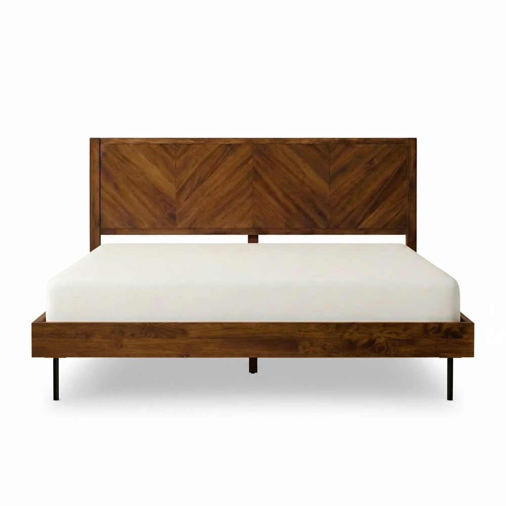 Alander Solid Wood Bed Frame