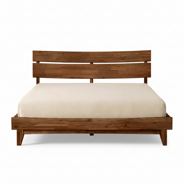 Aurora Solid Wood Bed Frame