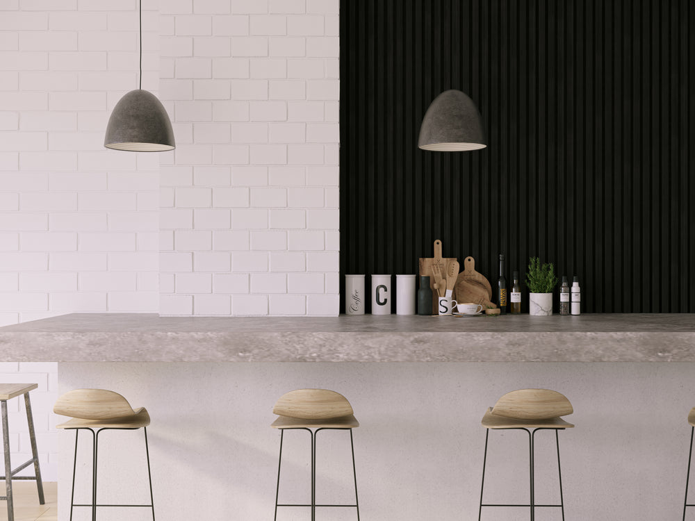 charcoal wood wall panels