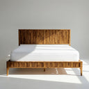 Bosk Solid Wood Bed Frame - front view