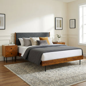 Astoria Solid Wood Bed Frame - side view