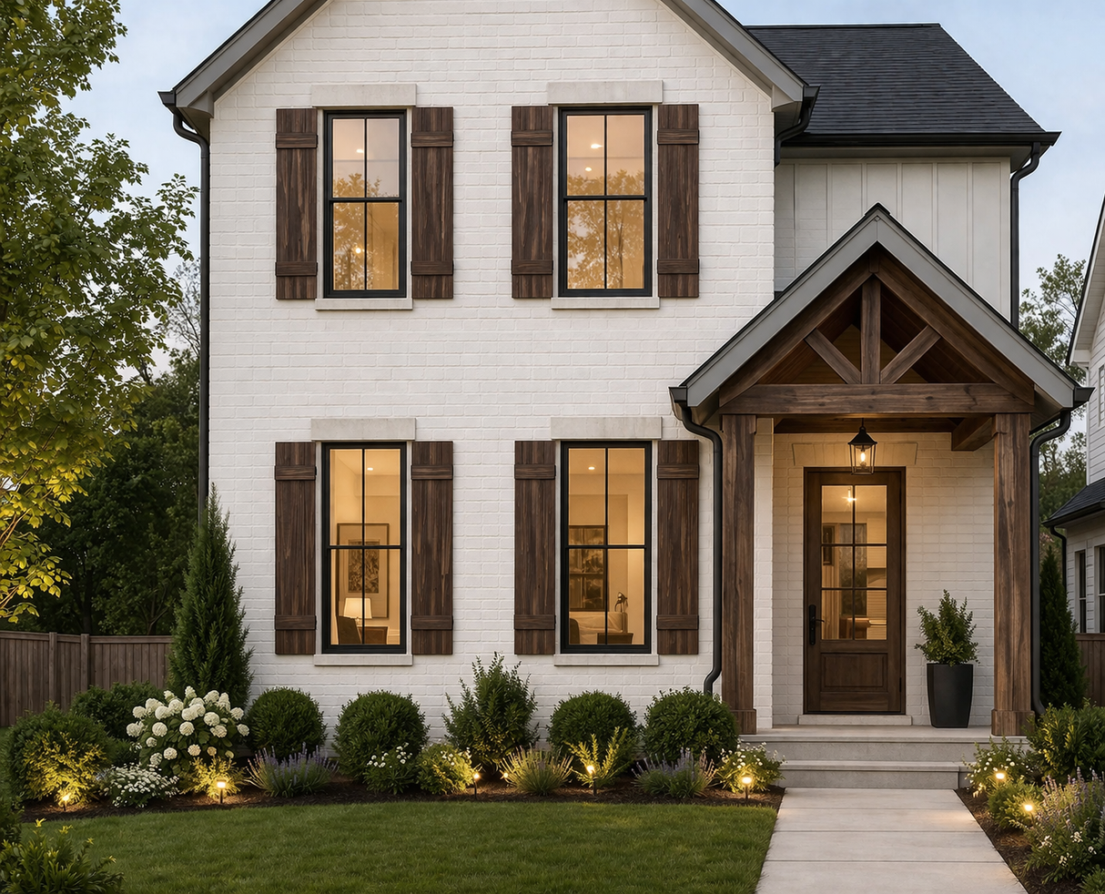 Traditional Wooden Shutters