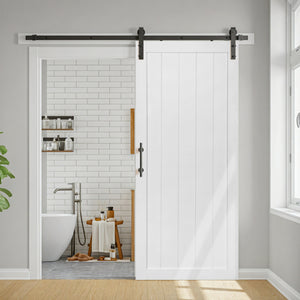 Cottage Sliding Barn Door - front view