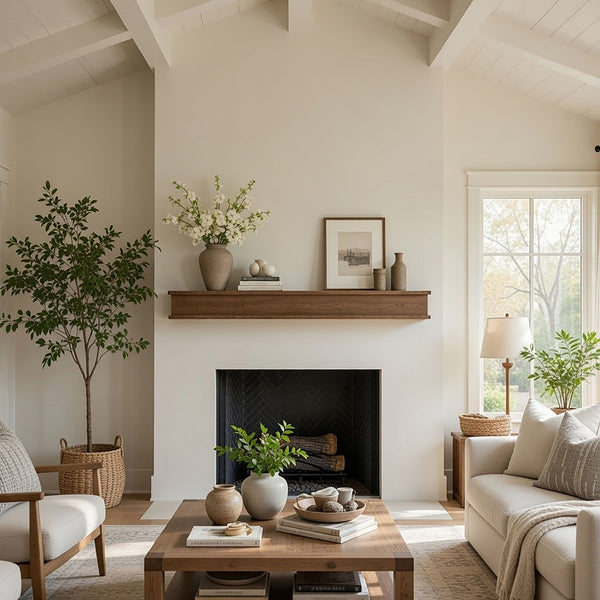 Cottage Fireplace Mantel