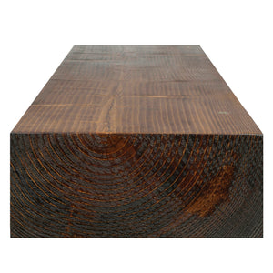 Modern Smooth Solid Timber Fireplace Mantel - view 12