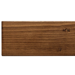Modern Smooth Solid Timber Fireplace Mantel - view 15