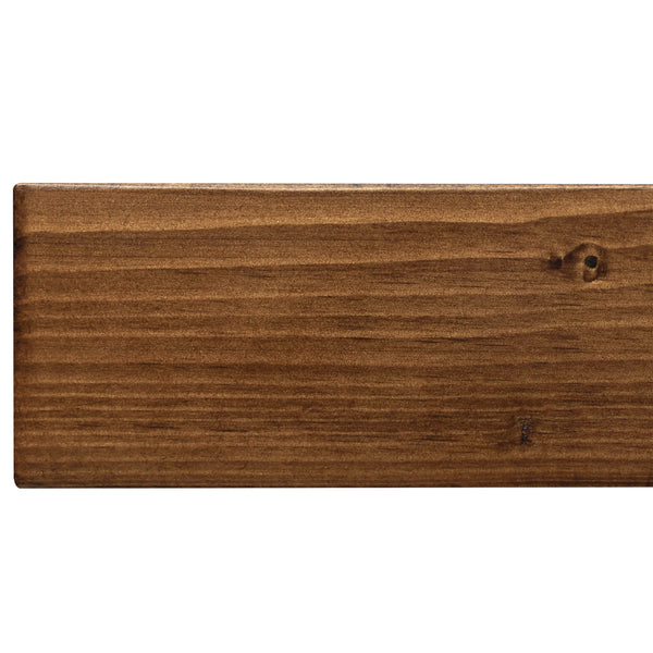 Modern Smooth Solid Timber Fireplace Mantel - view 15