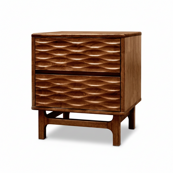Elara Solid Wood Nightstand