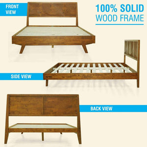 Harmony Solid Wood Bed Frame