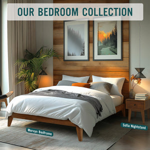 Mervyn Solid Wood Bed Frame - alternate view