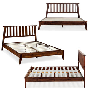 Kaylin Solid Wood Bed Frame - in use