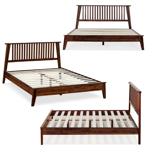 Kaylin Solid Wood Bed Frame - in use