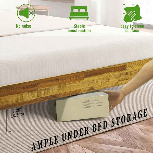 Sierra Solid Wood Bed Frame - product view