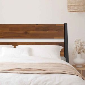 Callisto Solid Wood Bed Frame - close-up